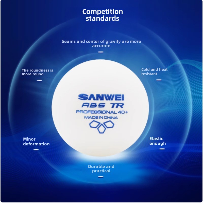 50 100 pcs Sanwei ใหม่วัสดุพลา - Table Tennis Olympics บทวิจารณ์และราคา