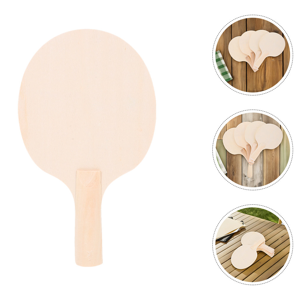 ไม้ปิงปอง DIY 4 คู่ แบบยังไม่ท - Table Tennis Racket บทวิจารณ์และราคา
