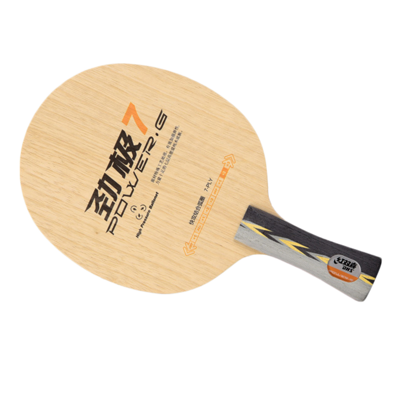 ไม้ปิงปอง DHS PG7 ทำจากไม้แท้  - Table Tennis Racket บทวิจารณ์และราคา