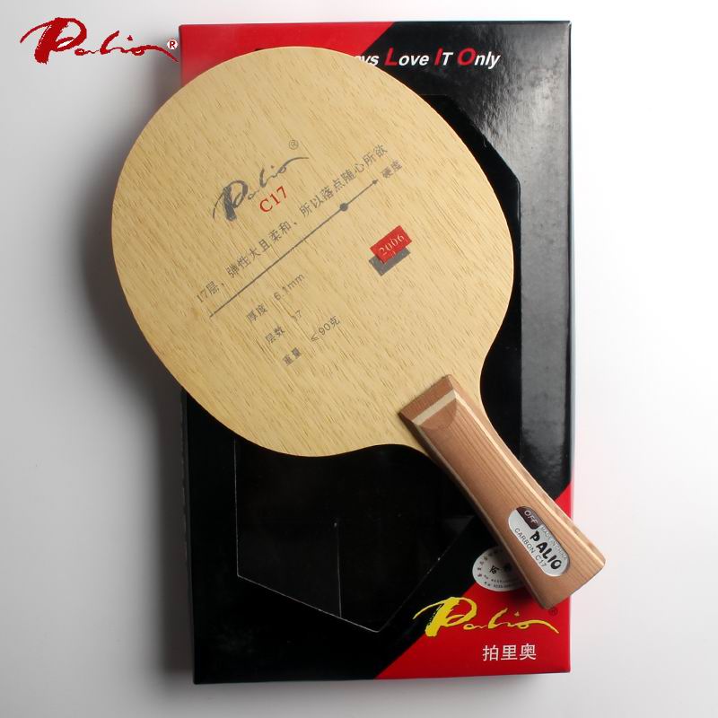 ไม้ปิงปอง Palio C17 ทำจากไม้ 1 - Table Tennis Racket บทวิจารณ์และราคา