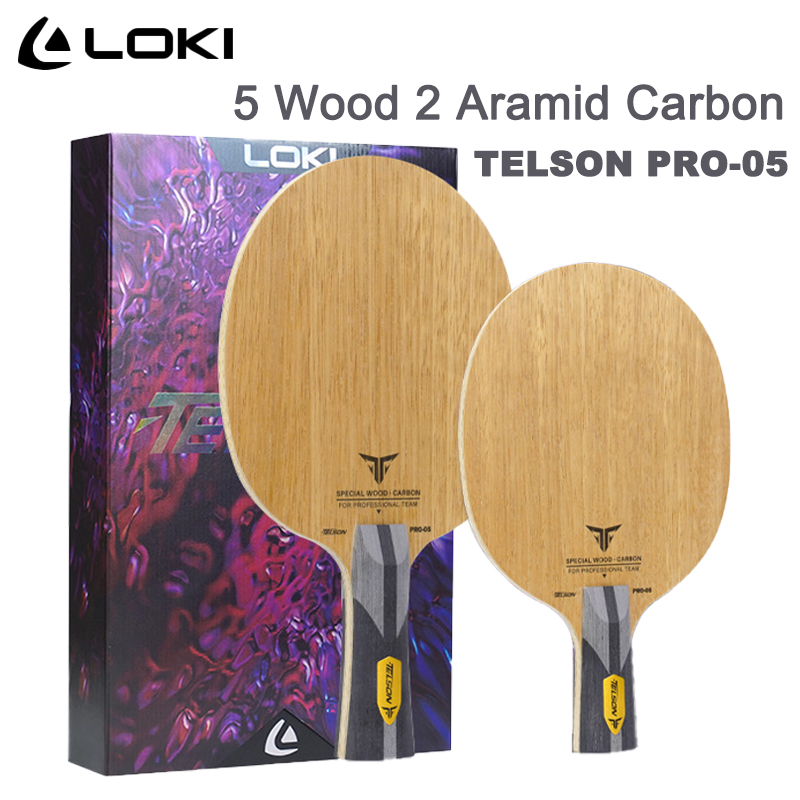 ไม้ปิงปอง LOKI TELSON PRO-05 ร - Table Tennis Racket บทวิจารณ์และราคา