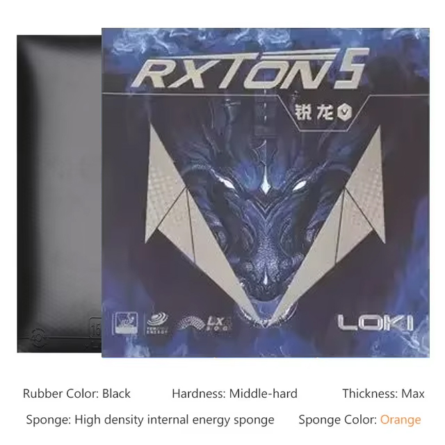 ยางปิงปอง LOKI RXTON 1 3 5 7 แ - Table Tennis Loki บทวิจารณ์และราคา