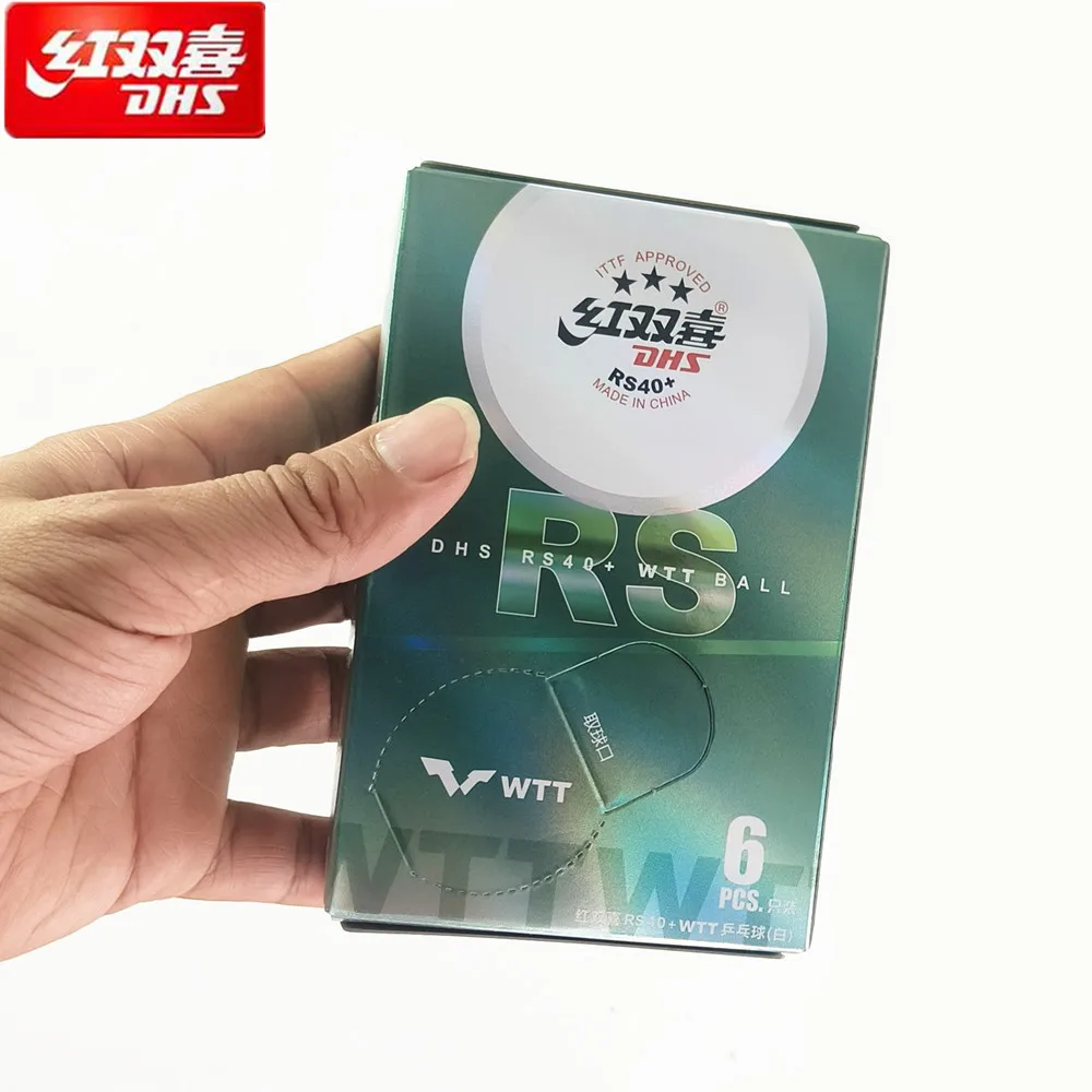 6 ลูก/กล่อง ลูกปิงปอง DHS WTT  - Table Tennis Olympics บทวิจารณ์และราคา