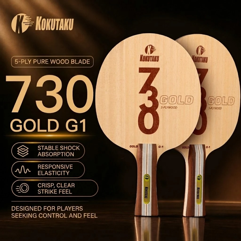 ไม้ปิงปอง Kokutaku รุ่น FL 730 - Table Tennis Racket บทวิจารณ์และราคา