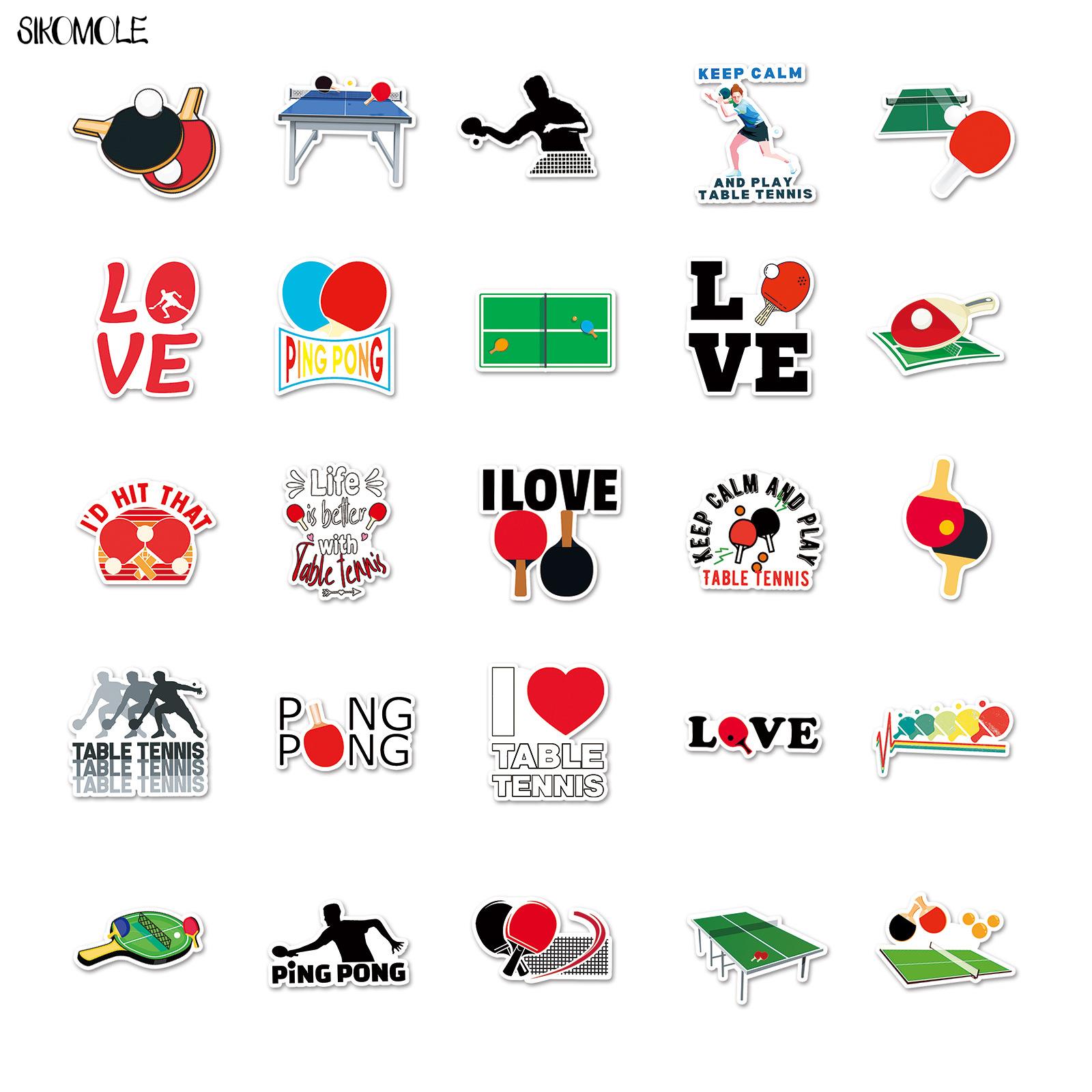 10/30/50Pcs Ping-Pong Ball สติ - Table Tennis Olympics บทวิจารณ์และราคา