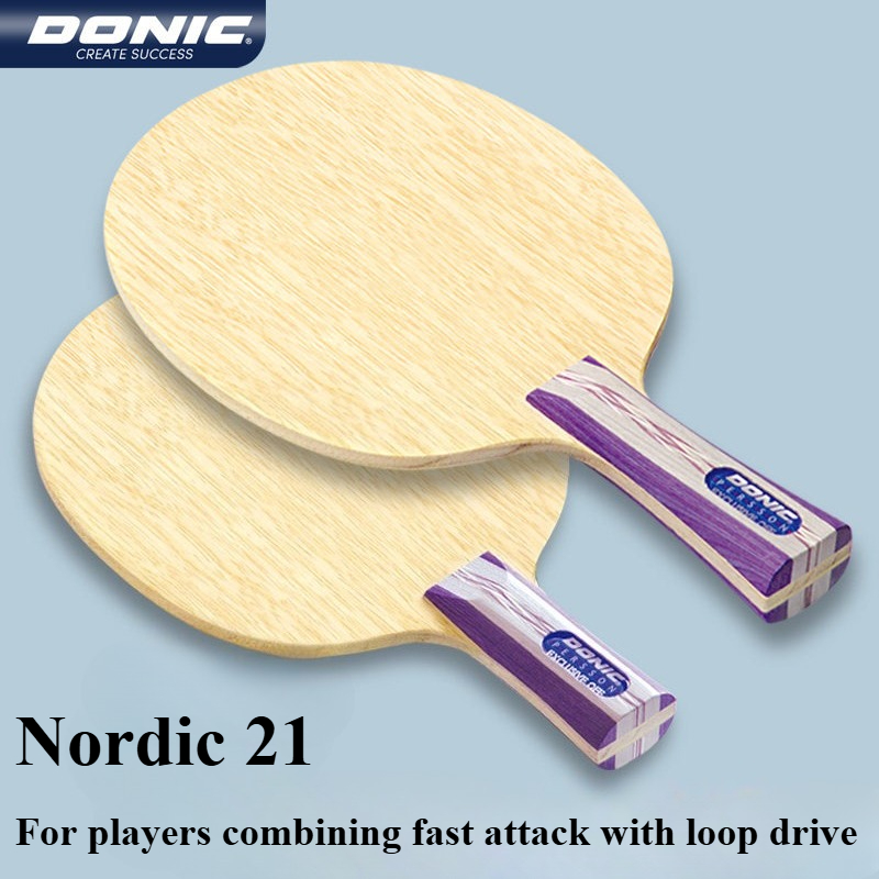 ไม้ปิงปอง Donic Nordic 21 22 ร - Table Tennis Racket บทวิจารณ์และราคา