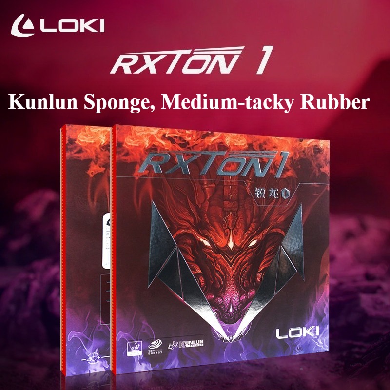แผ่นยางปิงปอง LOKI RXTON 1 Sti - Table Tennis Loki บทวิจารณ์และราคา